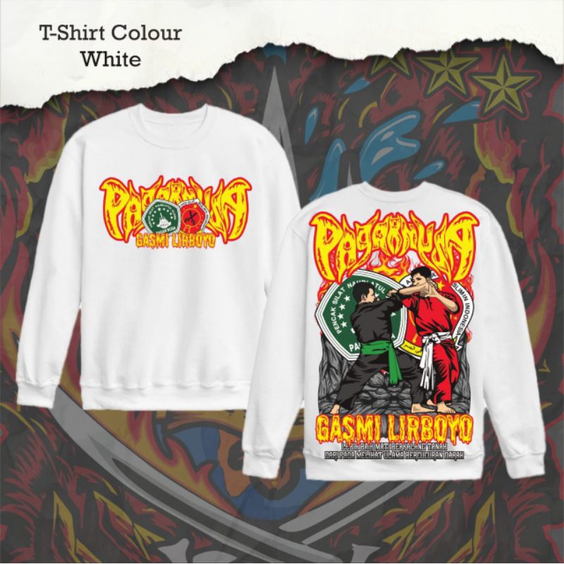 Sweater Pagar Nusa Gasmi Lirboyo Desain Terbaru Sablon Dtf Tidak Gampang Luntur By Foxclot