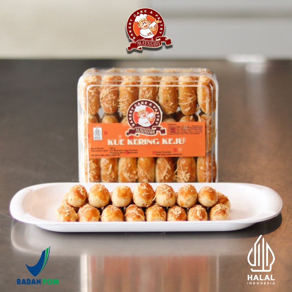 

Kastangel - Mayasari Kue kering keju ( Kastangel )