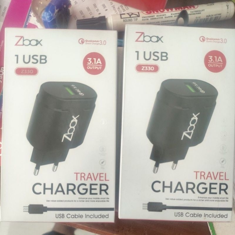 Charger Zbox 3.1A Fast Charging Type C Cable