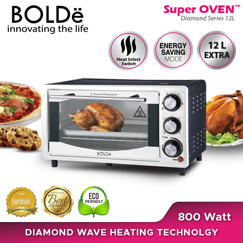 BOLDe Oven Simplify 12 Liter Oven Mini 3 Knob