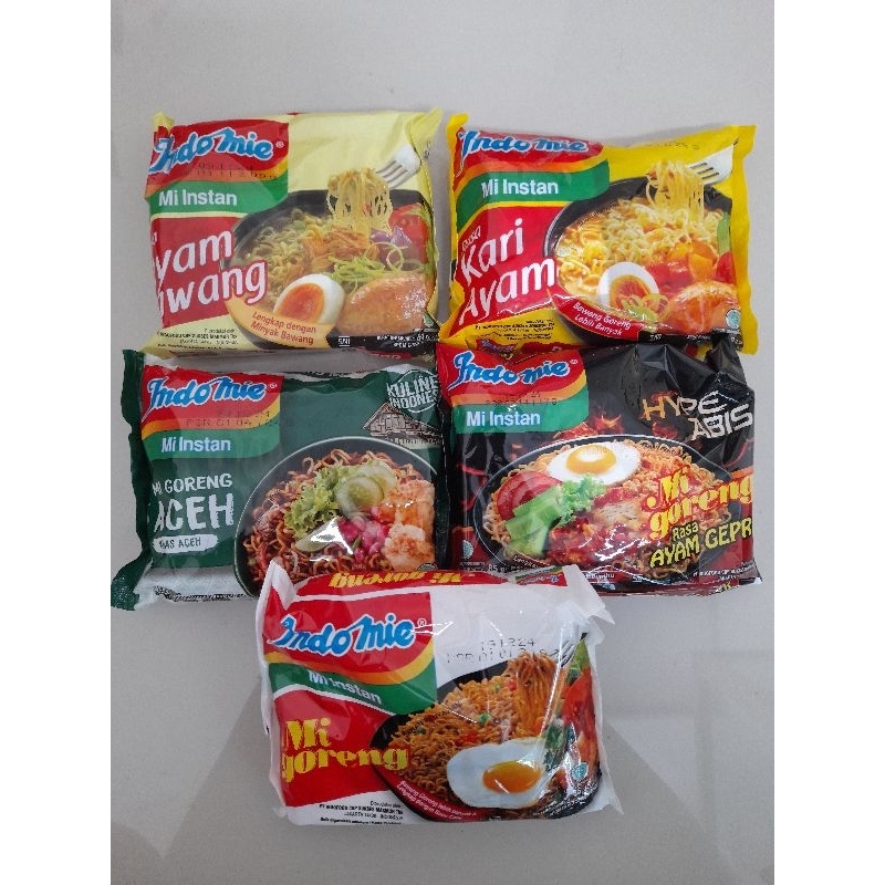 

Indomie 6 varian
