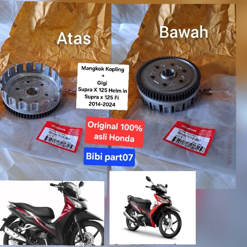 22100-KYZ-901 Rumah kopling Supra x 125 Helm in