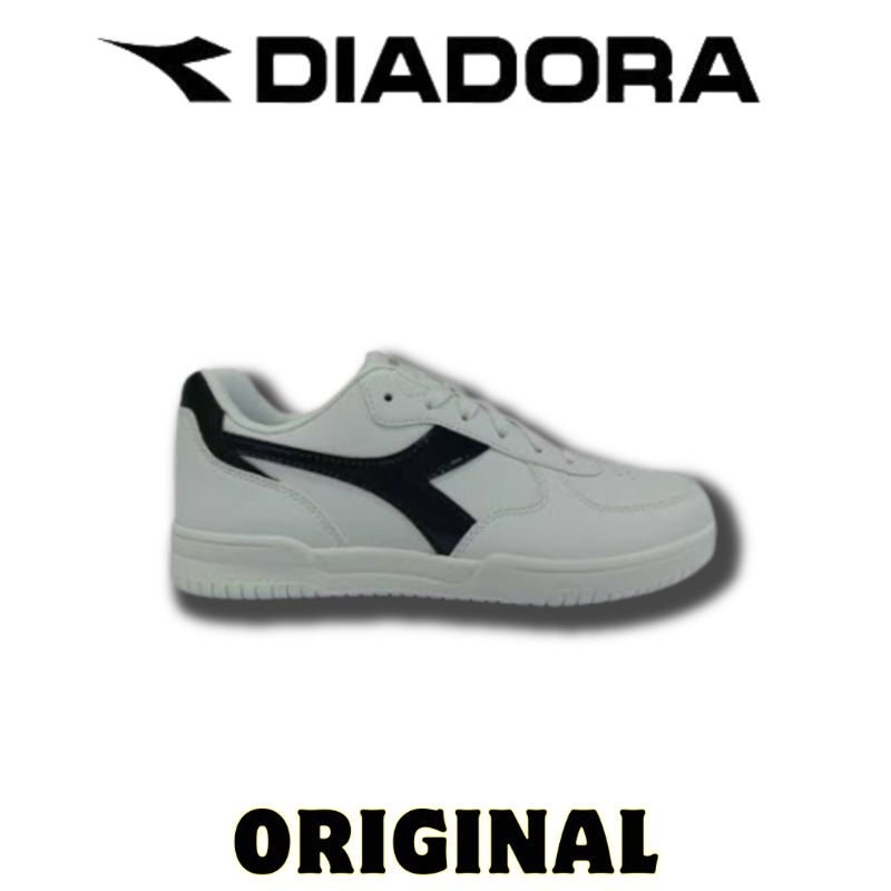 Sepatu Diadora Raptor Moon White Black Women's Original