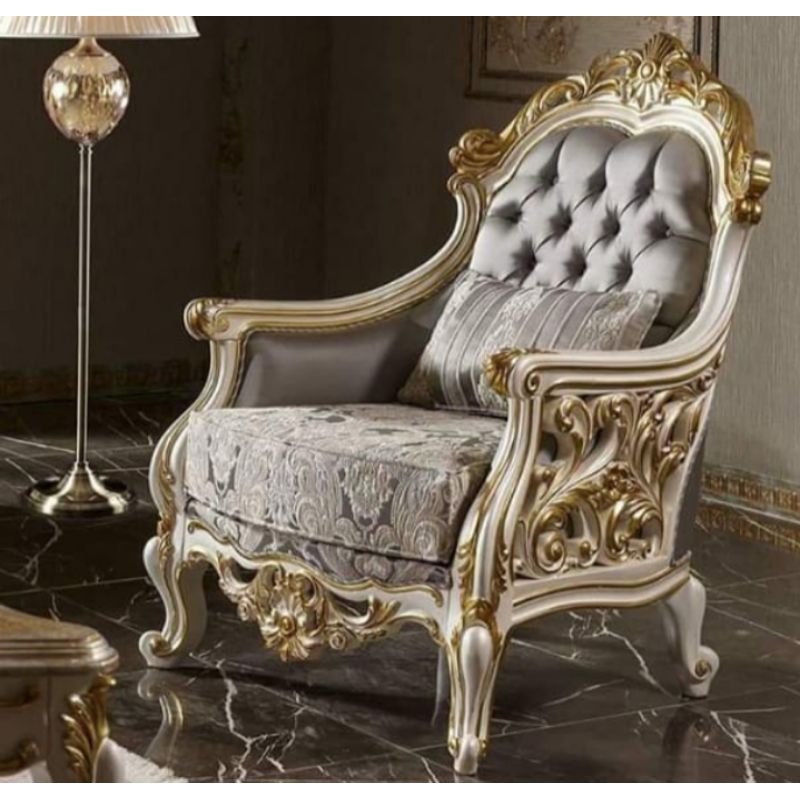 Sofa Set Minimalis Ruang Tamu/ Sofa Minimalis / Sofa Set Meja Ruang Tamu Ukir