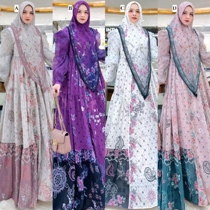 Shanum Sanum Series Syari Putih Umroh Haji by Alya hss