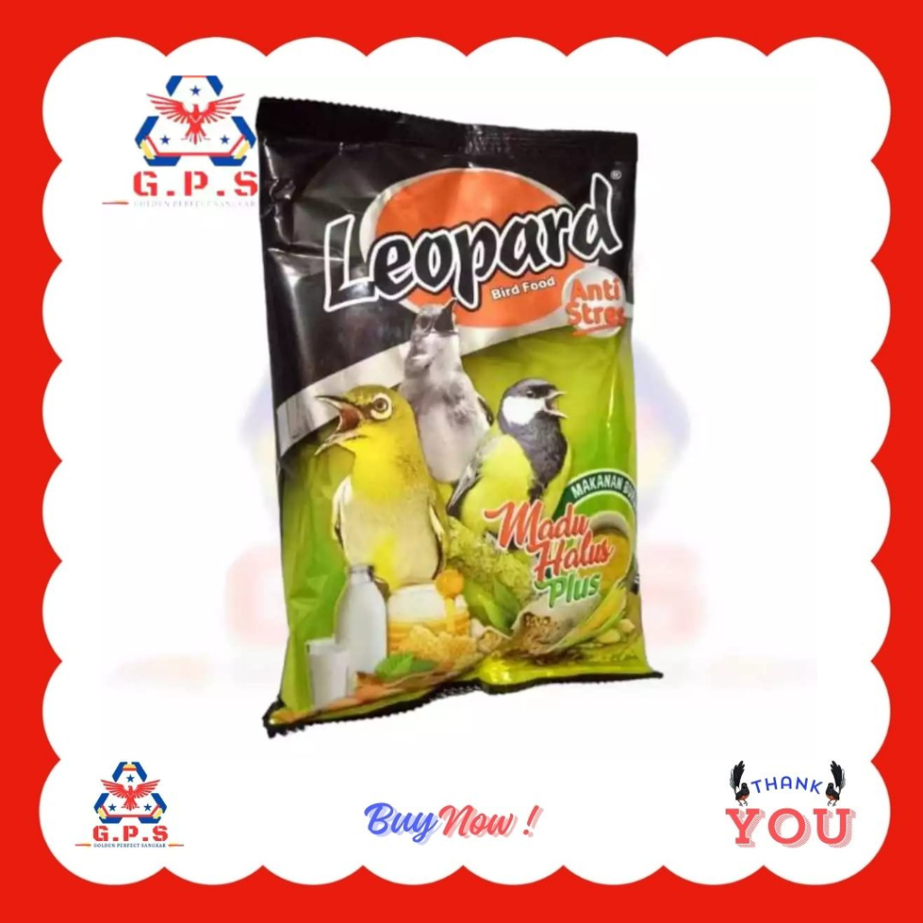 Pur Burung Leopard Kuning Madu Halus