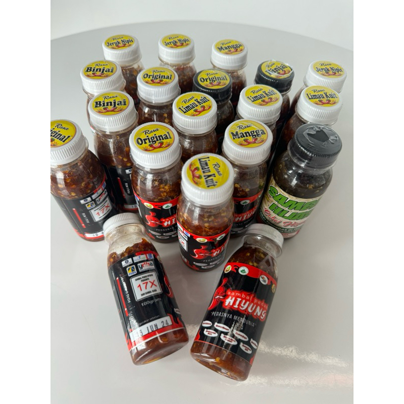 

Sambal Pedas Hiyung 100 gram