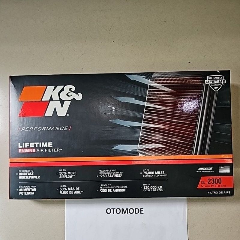 K&N FILTER UDARA KNN TOYOTA 86, SUBARU BRZ. KNN 33-2300. ORIGINAL KNN