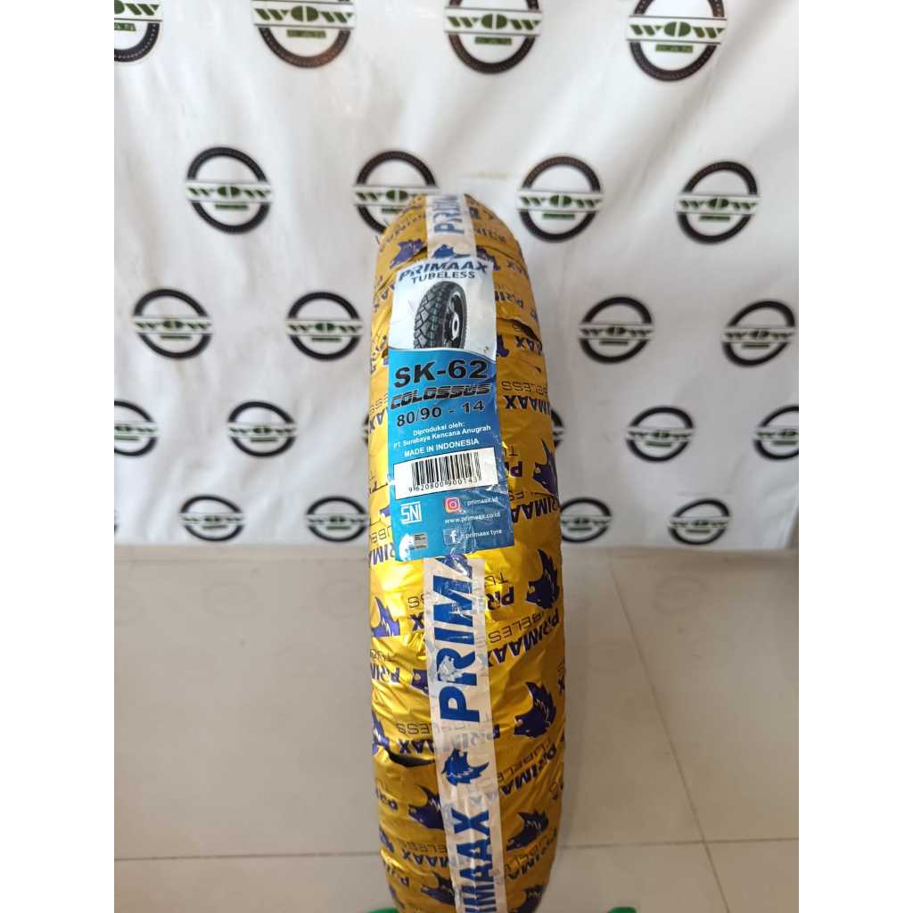 BAN PRIMAAX SK62 80/90-14 (ORIGINAL 100%)
