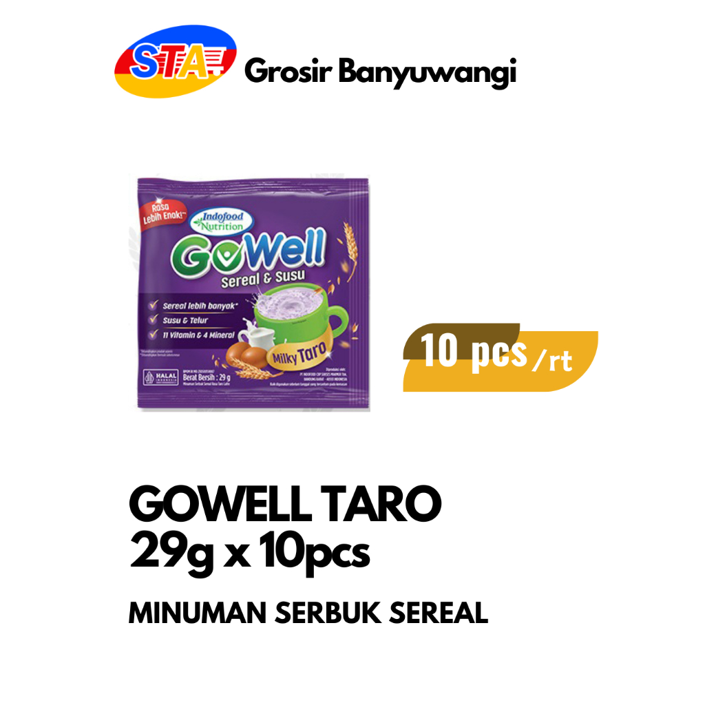 

[JATIM] GOWELL TARO 29GR SACHET | SERBUK SEREAL