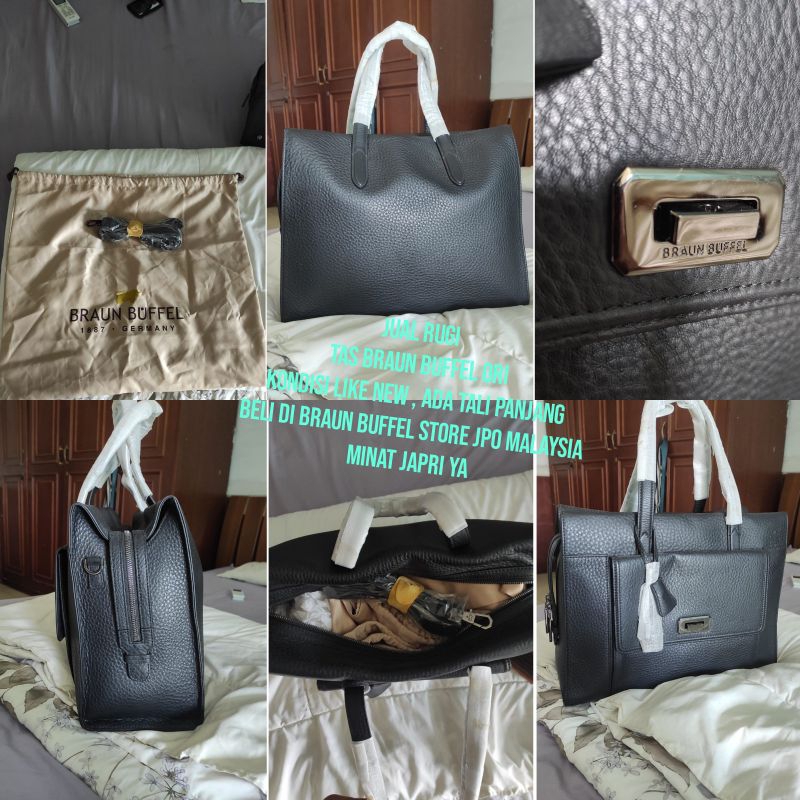 Preloved Tas Braun Buffel Original