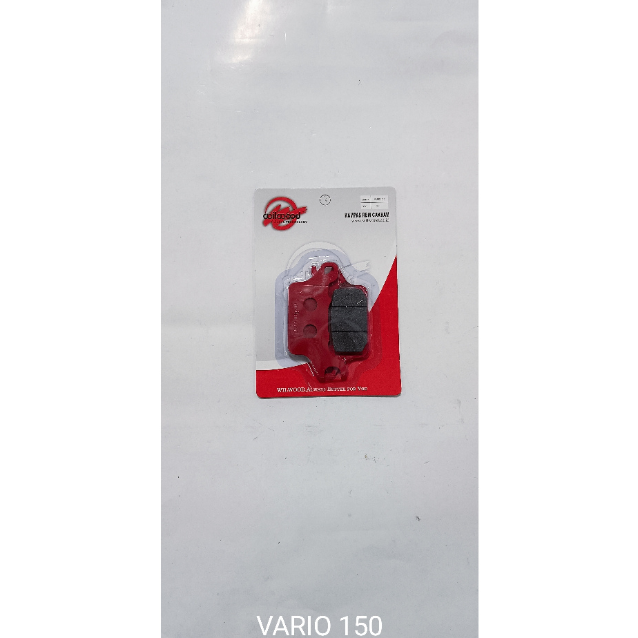 DISCPAD KAMPAS REM CAKRAM DEPAN VARIO 150/VARIO 160/VARIO 125/KAMPAS REM CAKRAM DEPAN WILWOOD