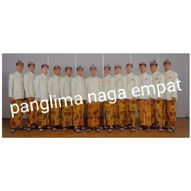 pakaian atasan adat Cak dan Ning Surabaya baju saja