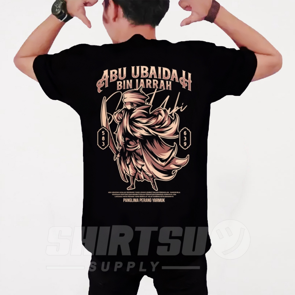 Baju Kaos Kata Kata Santri Islami Dakwah Oblong Santai Clothing Pria Dewasa Salafy Distro Terbaru Ke