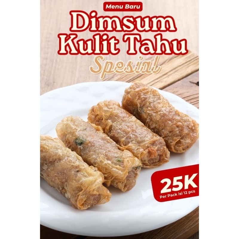 

Dimsum KULIT TAHU Free Chili oil