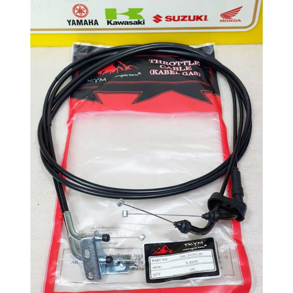 KABEL GAS YAMAHA XRIDE 115 CC TKYM TAKAYAMA BERKUALITAS