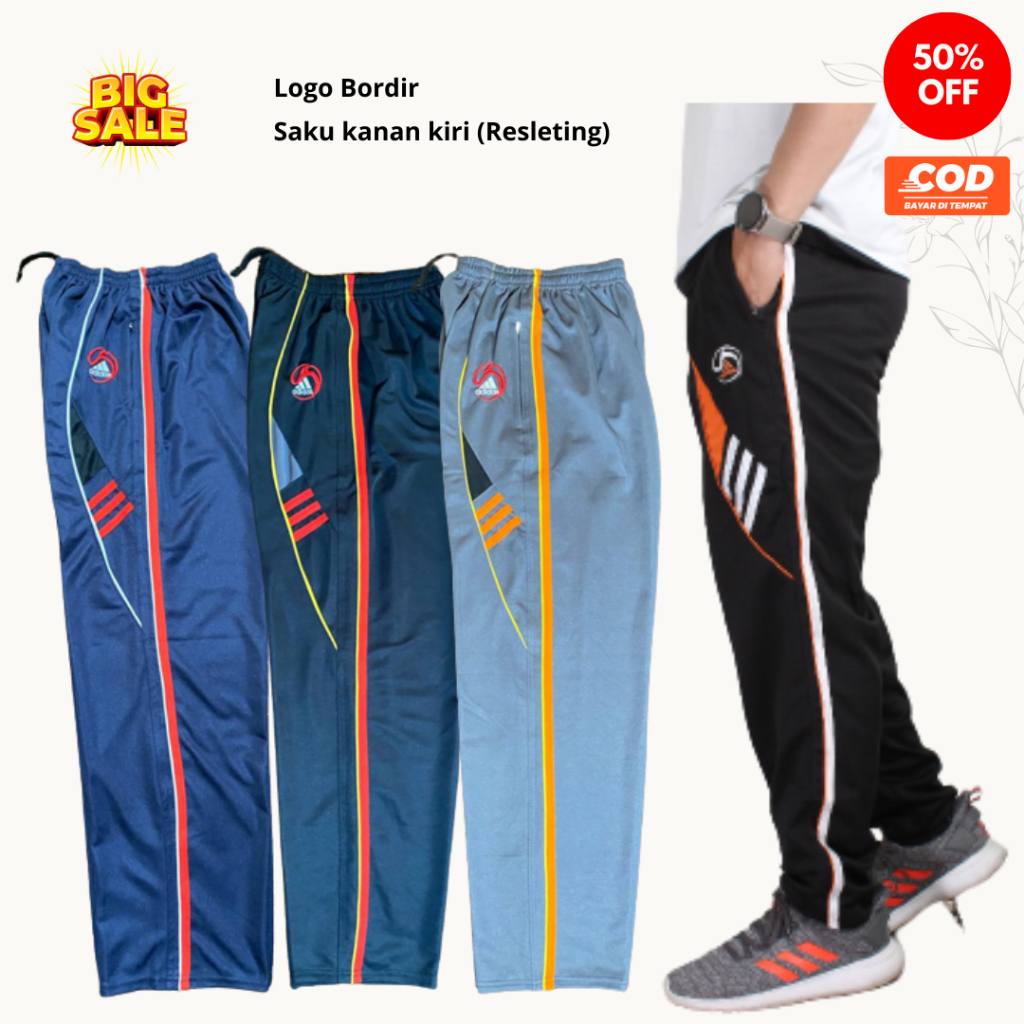 CELANA PANJANG TRAINING PRIA WANITA KEREN ORIGINAL