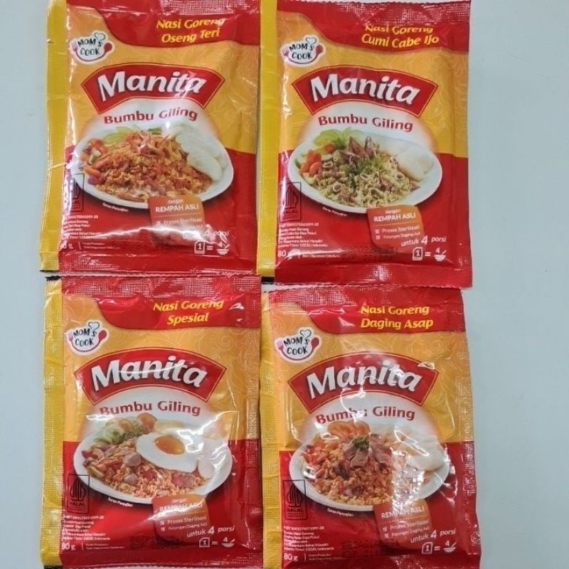 

Manita Bumbu Giling Bumbu Nasi Goreng 80gram