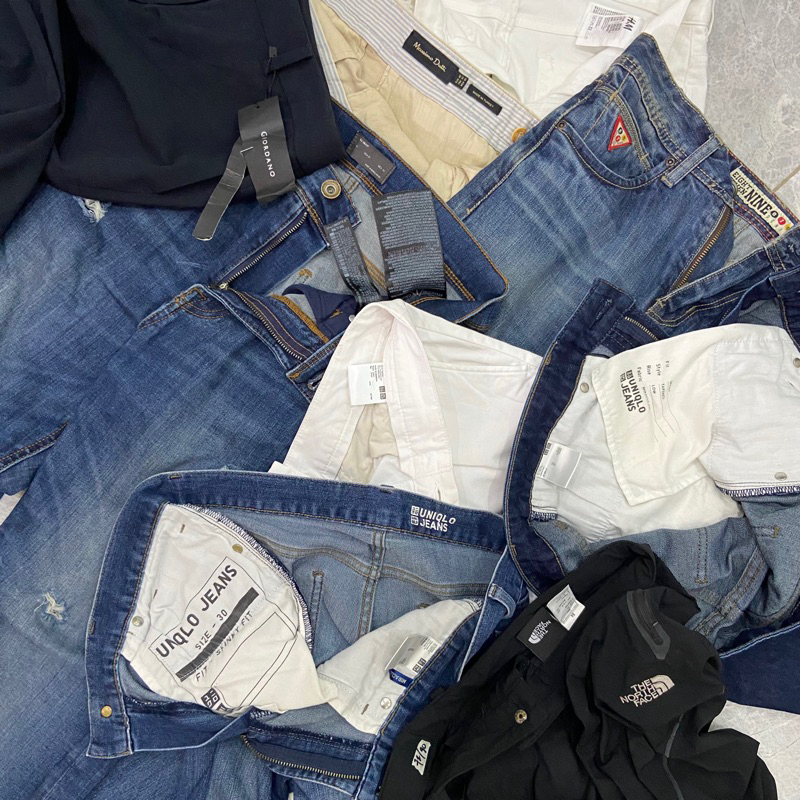 CELANA PANJANG DAN PENDEK JEANS,CHINO,DENIM SECOND BRAND