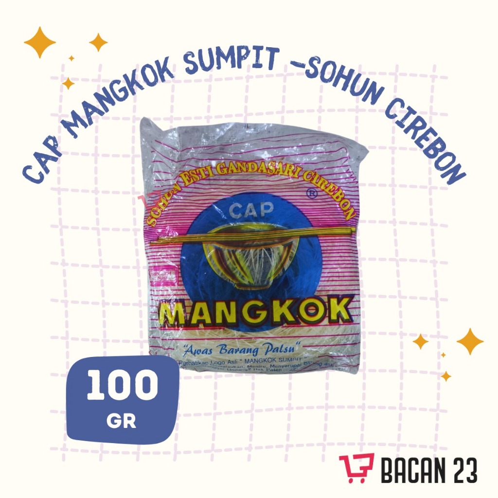 

Bihun Mangkok Sumpit (100 Gr) / Sohun Esti Gandasari Cirebon