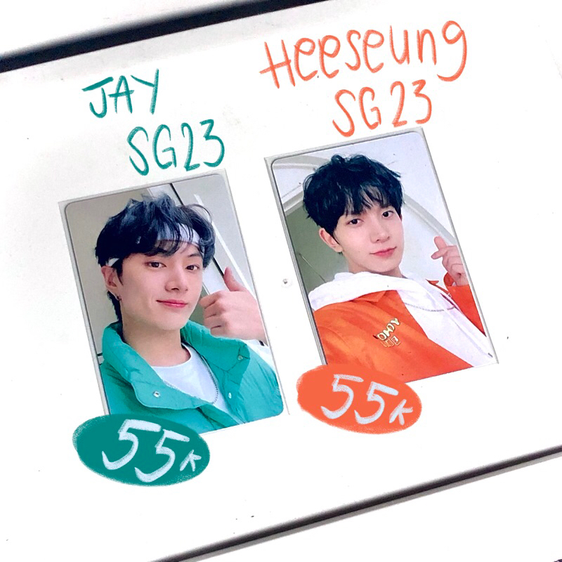 PC Seasons Greetings Heeseung Jay ENHYPEN SG 2023 SG23