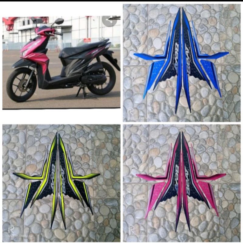striping Honda beat fi cbs iss idlingstop tahun 2020/2021