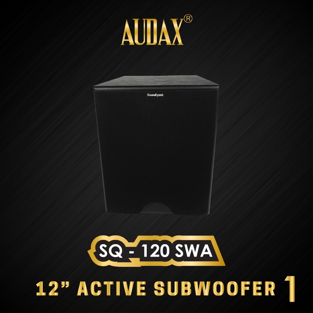 Audax - Speaker Aktif 12" SQ-120 SWA Active Servo Subwoofer System