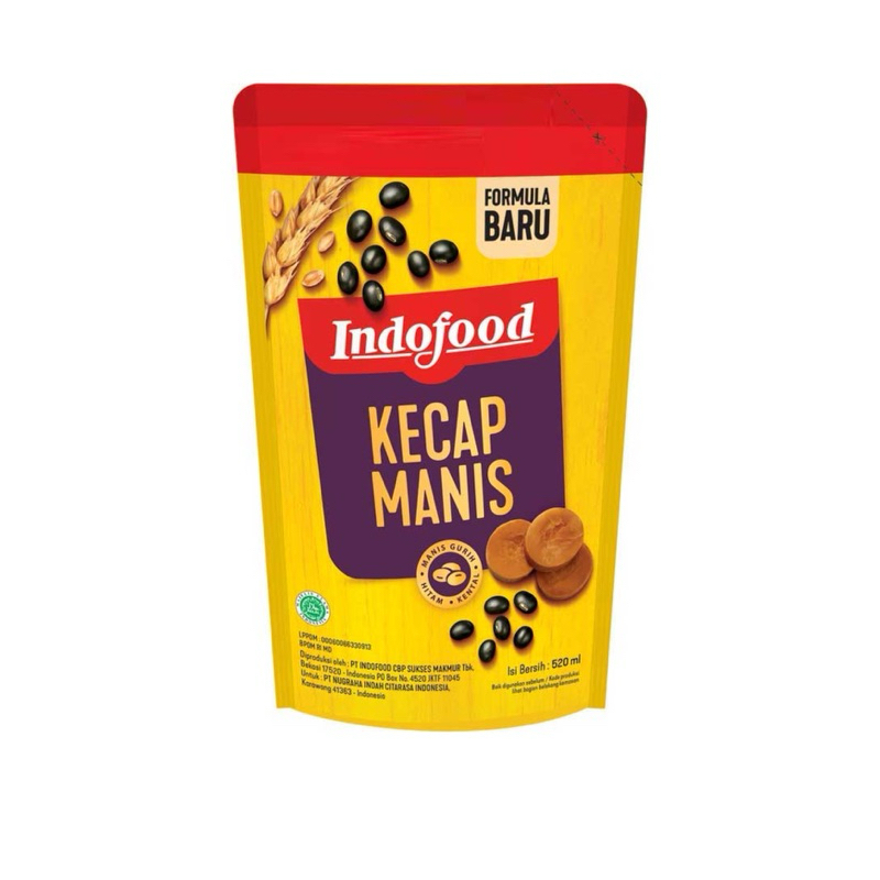 

Indofood Kecap Manis Reffil 520 ml