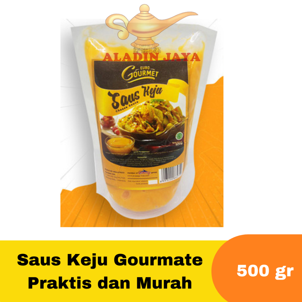 

Saus Keju Gourmate Praktis dan Murah 500gr