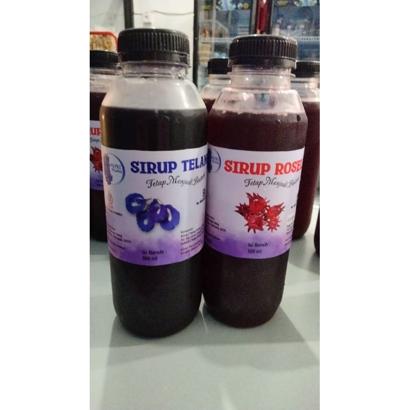 

SIRUP TELANG 500 ML TANPA PENGAWET | BAGUS UNTUK KESEHATAN