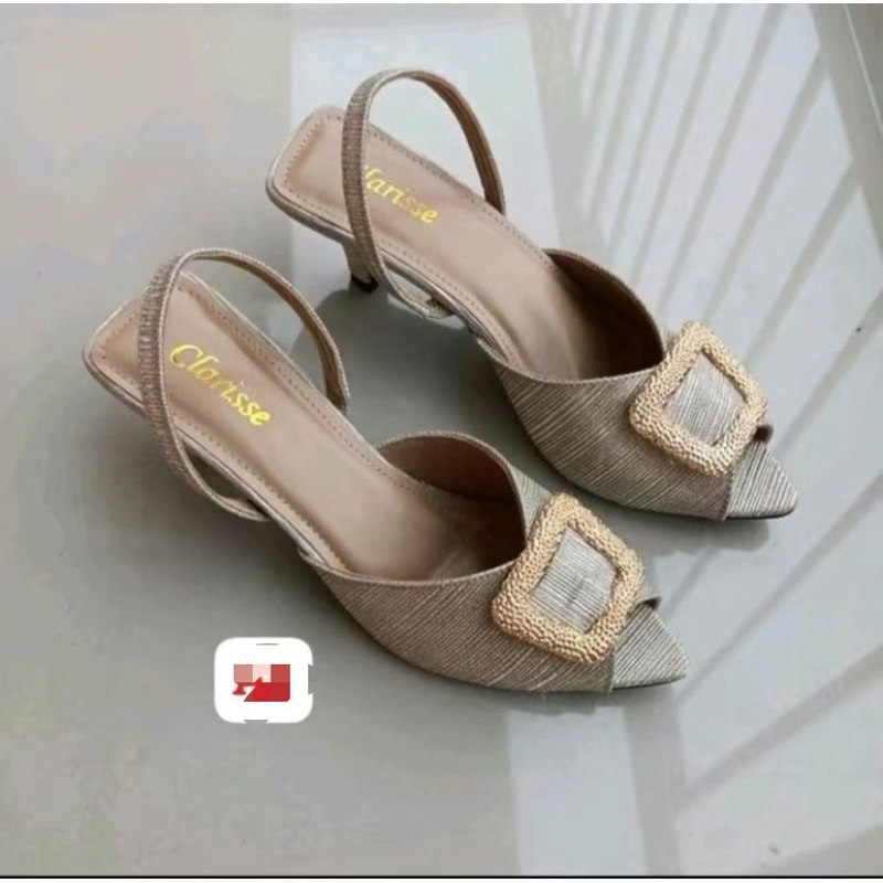 heels clarisse pesta premium sangat cocok untuk kemana saja shoes