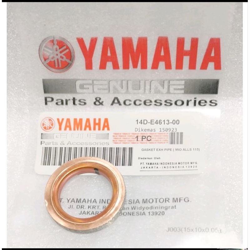 PAKING KNALPOT ORI RACING GOLD MIO XEON FINO MIO J M3 XRIDE SOUL GT 115 125 PNP YAMAHA