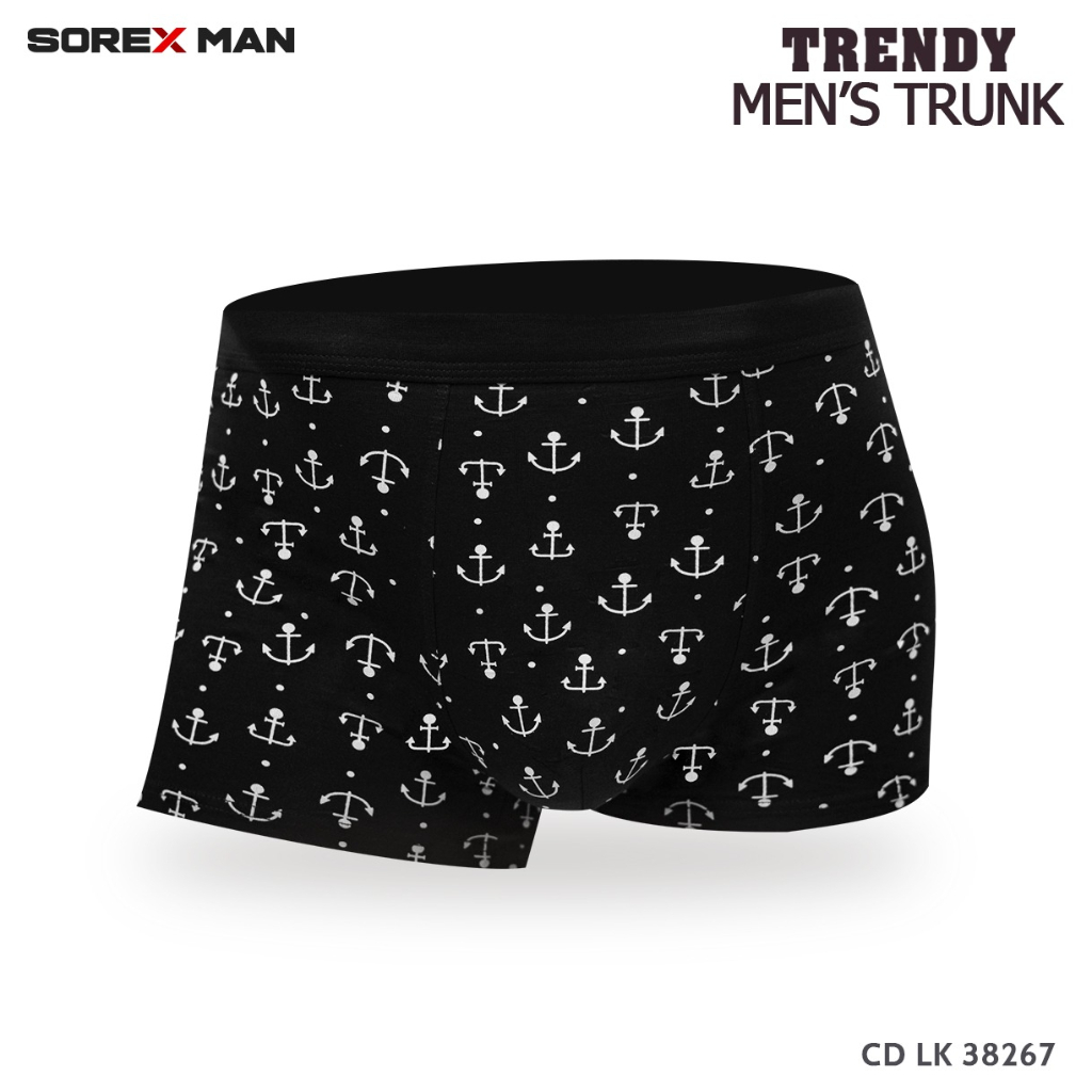 SOREX 38267 CELANA DALAM BOXER PRIA MOTIF ANCHOR ( 1 PCS )