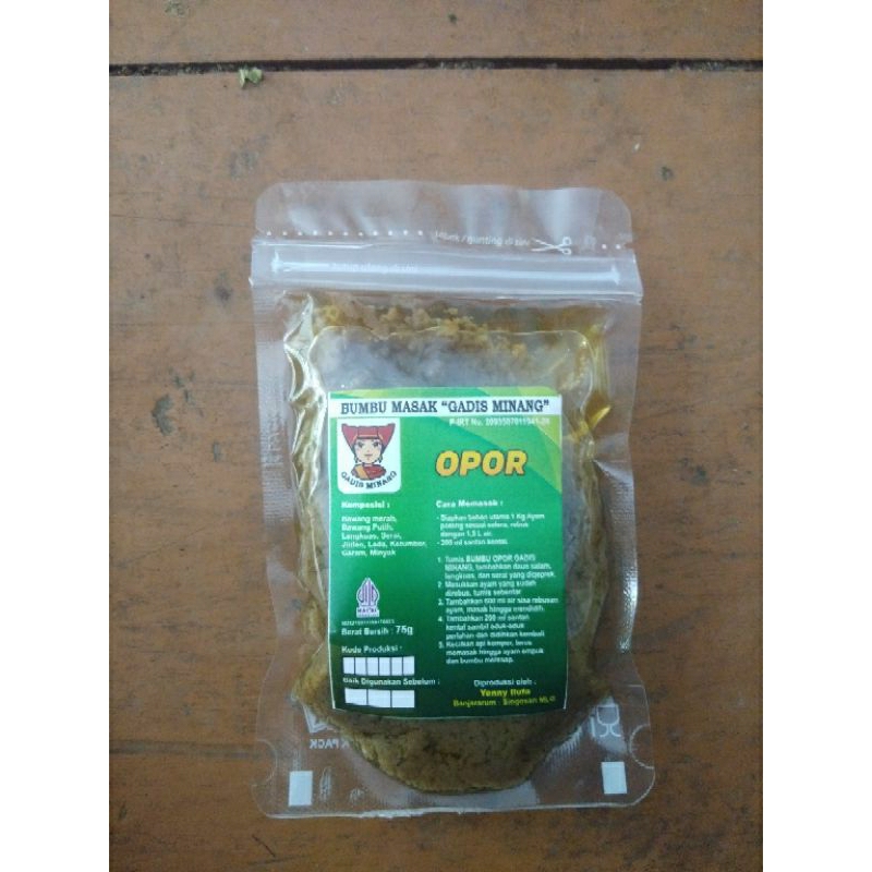 

Bumbu Masak OPOR