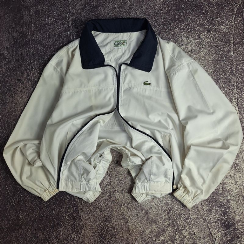 jaket vintage lacoste | windbreaker lacoste