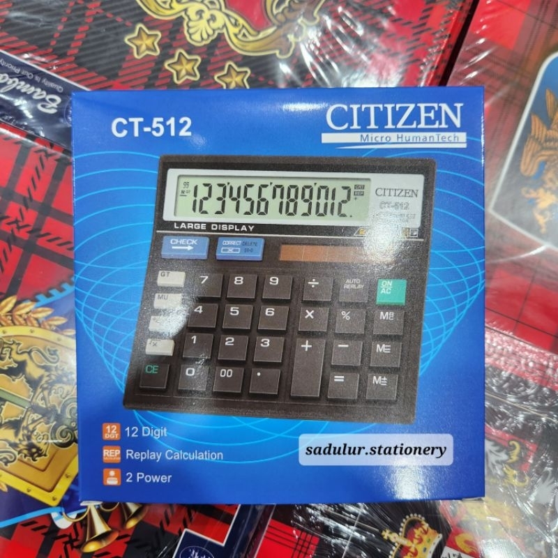 

Kalkulator Citizen CT512 / Kalkulator Citizen (1 Pcs)