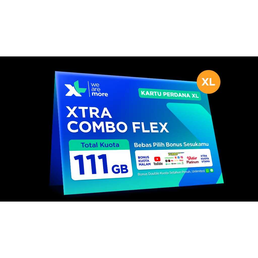 KARTU PERDANA XL KOSONGAN PERBOX/50 PCS