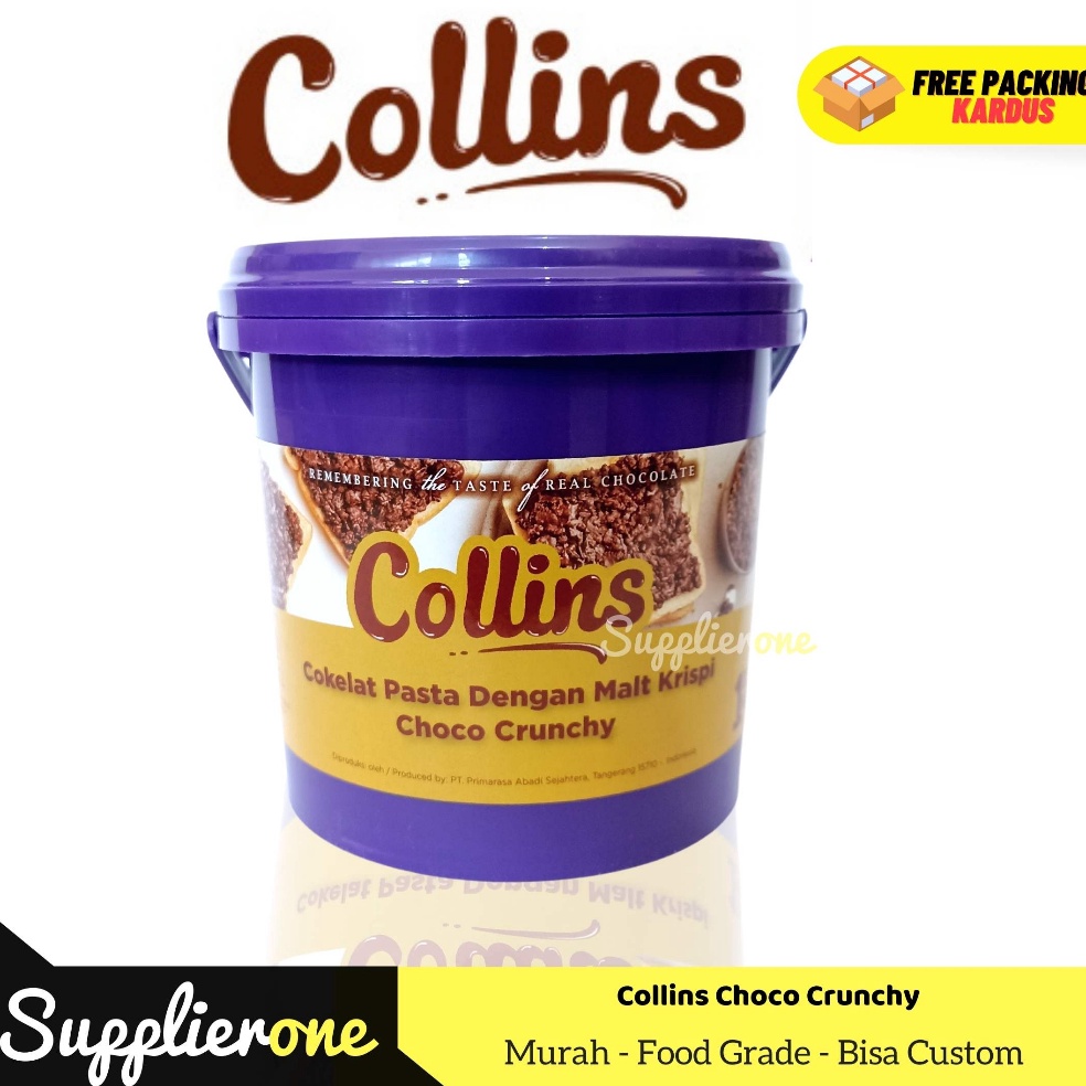 

Penawaran Terbaik Collins Choco Crunchy 1 kg Toping Donat Collins Selai Donat Collins Selai Donat