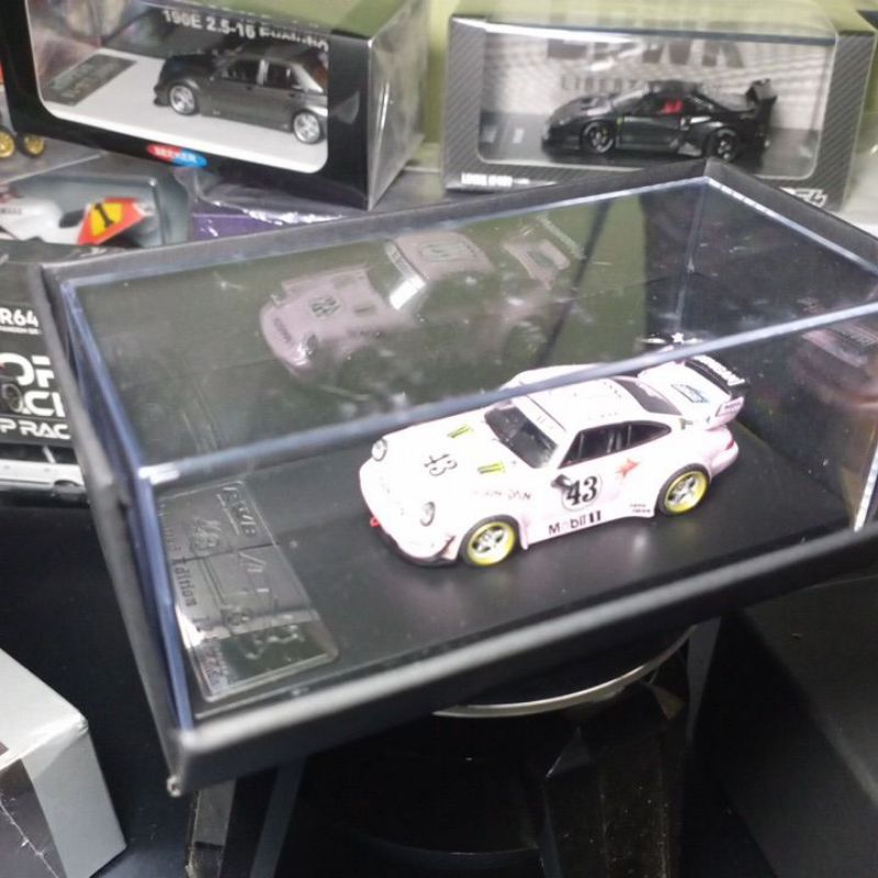 King Model Porsche RWB 964 Hoonigan Pink Pig