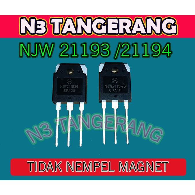 XG34448 TRANSISTOR NJW 21193 NJW 21194 TR NJW 21193G NJW 21194G