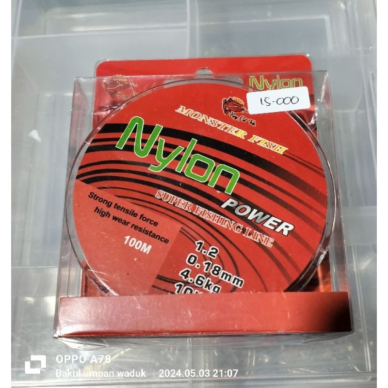 senar pancing king cat fish Nylon power