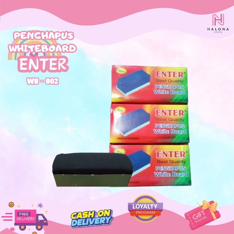

Penghapus White Board Enter Kecil WB-802