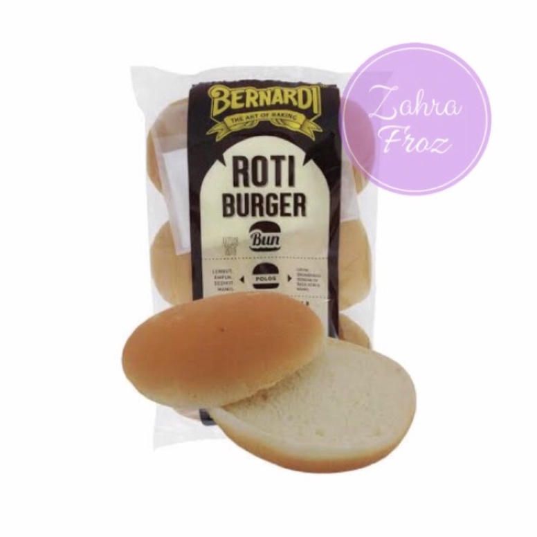 

Tertarik BERNARDI ROTI BURGER POLOS ISI 6 PCS
