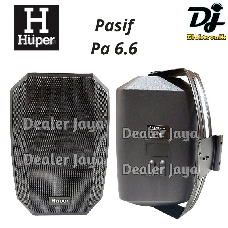 Speaker Pasif Huper PA 6.6 / PA6.6 - 6,5 inch (Dinding)