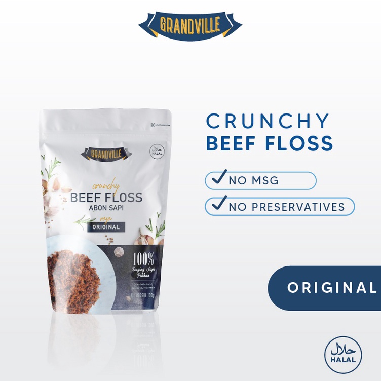 

Lariza Grandville Abon SAPI Crunchy Single Pack Original