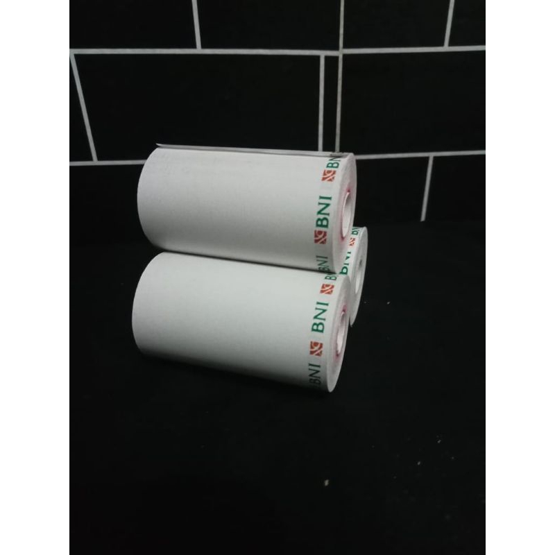

10 pcs kertas thermal logo bni termurah 58x35mm