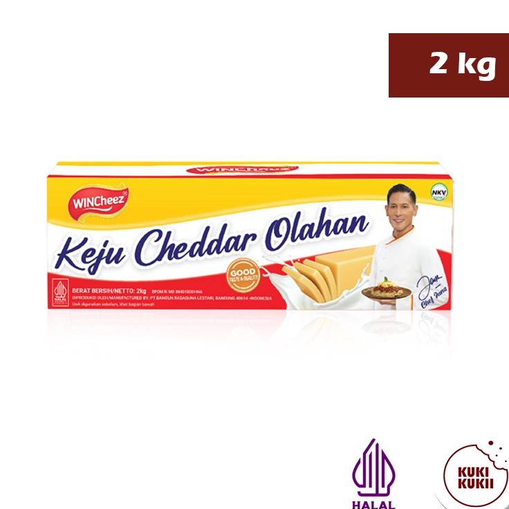 

Kejar Promo Keju Cheddar WINCHEEZ 2kg Keju wincheeze cheese 2 kg