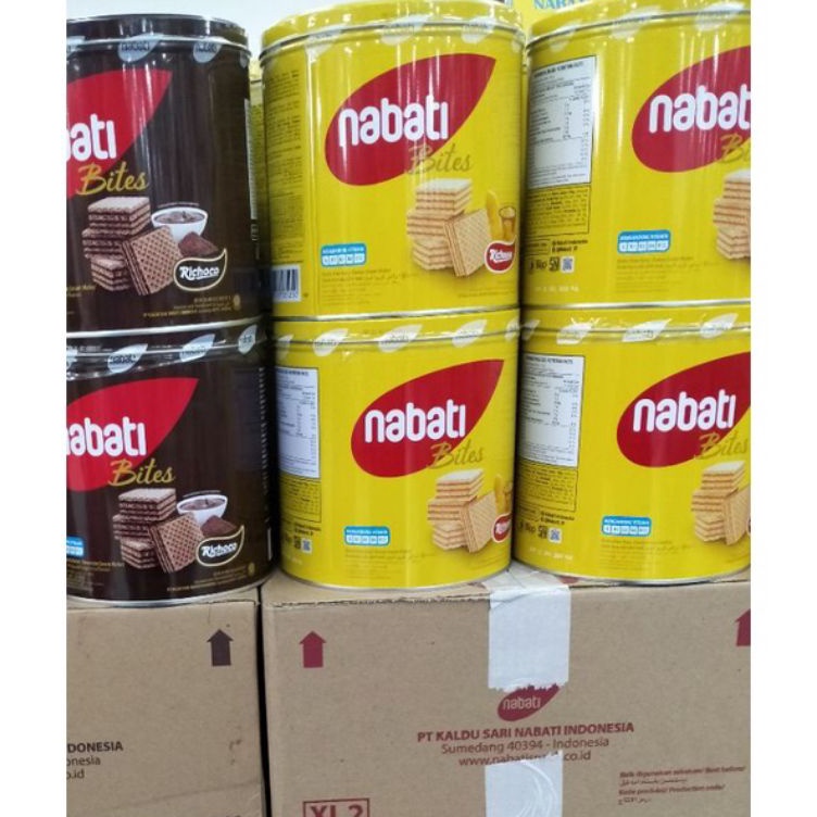 

Promosi Menarik Nabati wafer kaleng