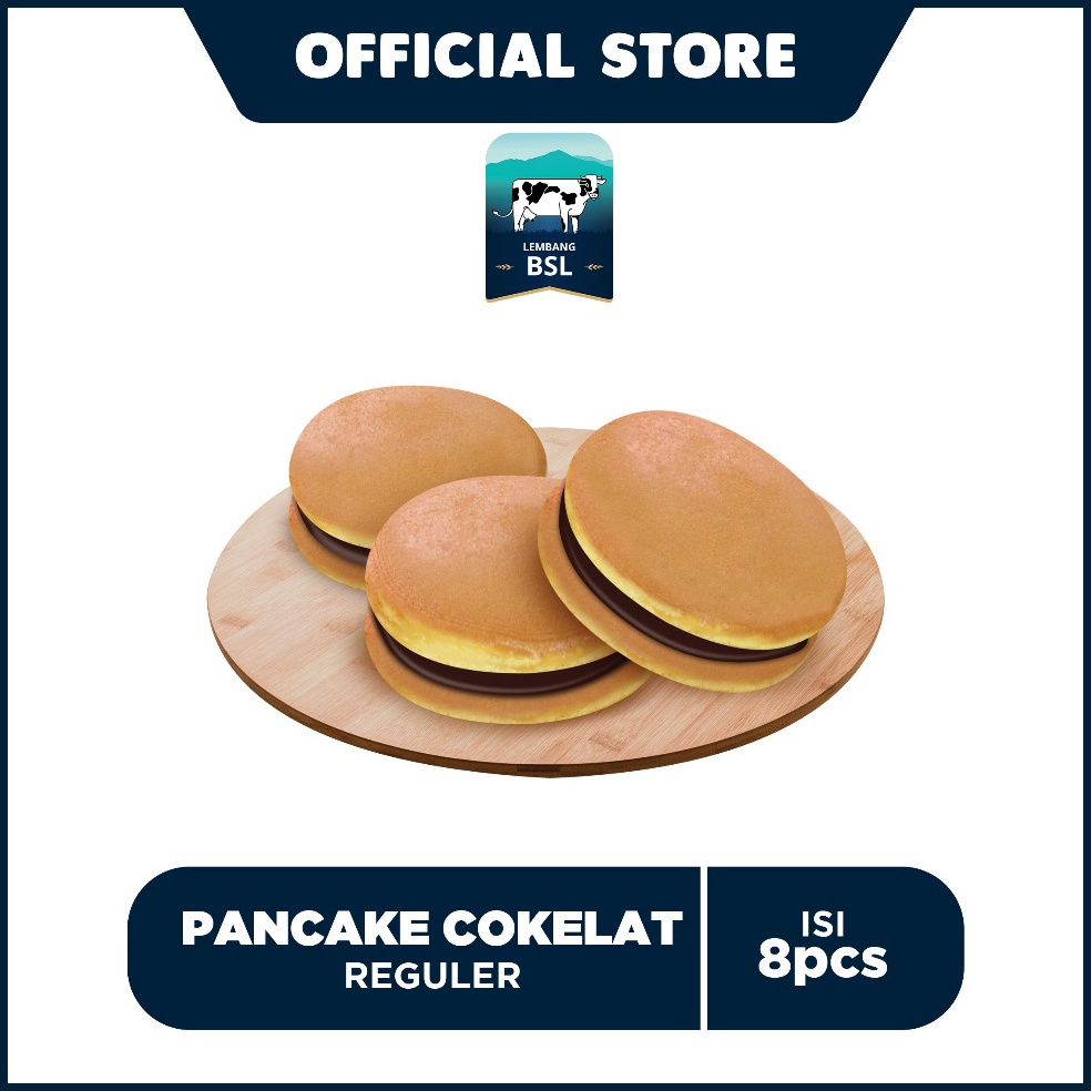 

New Trend Pancake Susu Lembang Cokelat Isi 8pcs