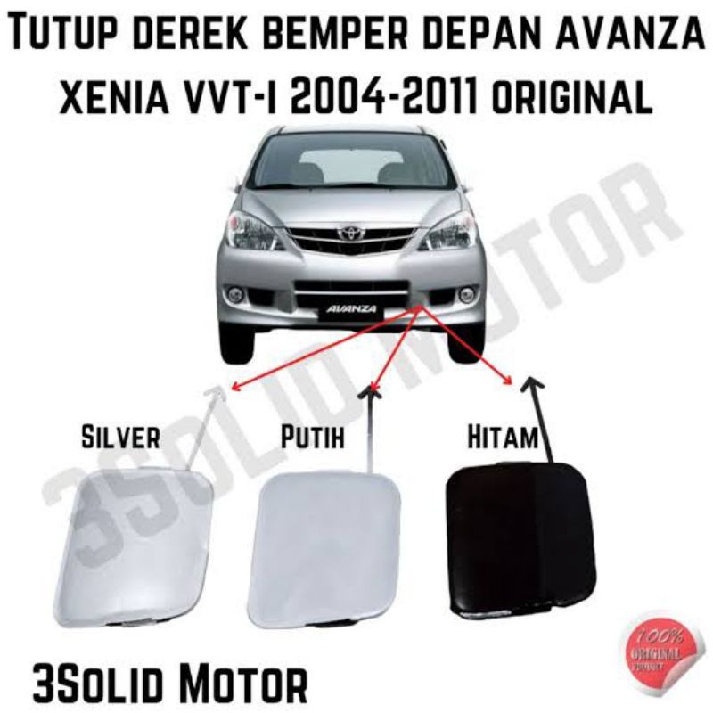 Tutup bemper bumper derek depan avanza xenia 2007-2011
